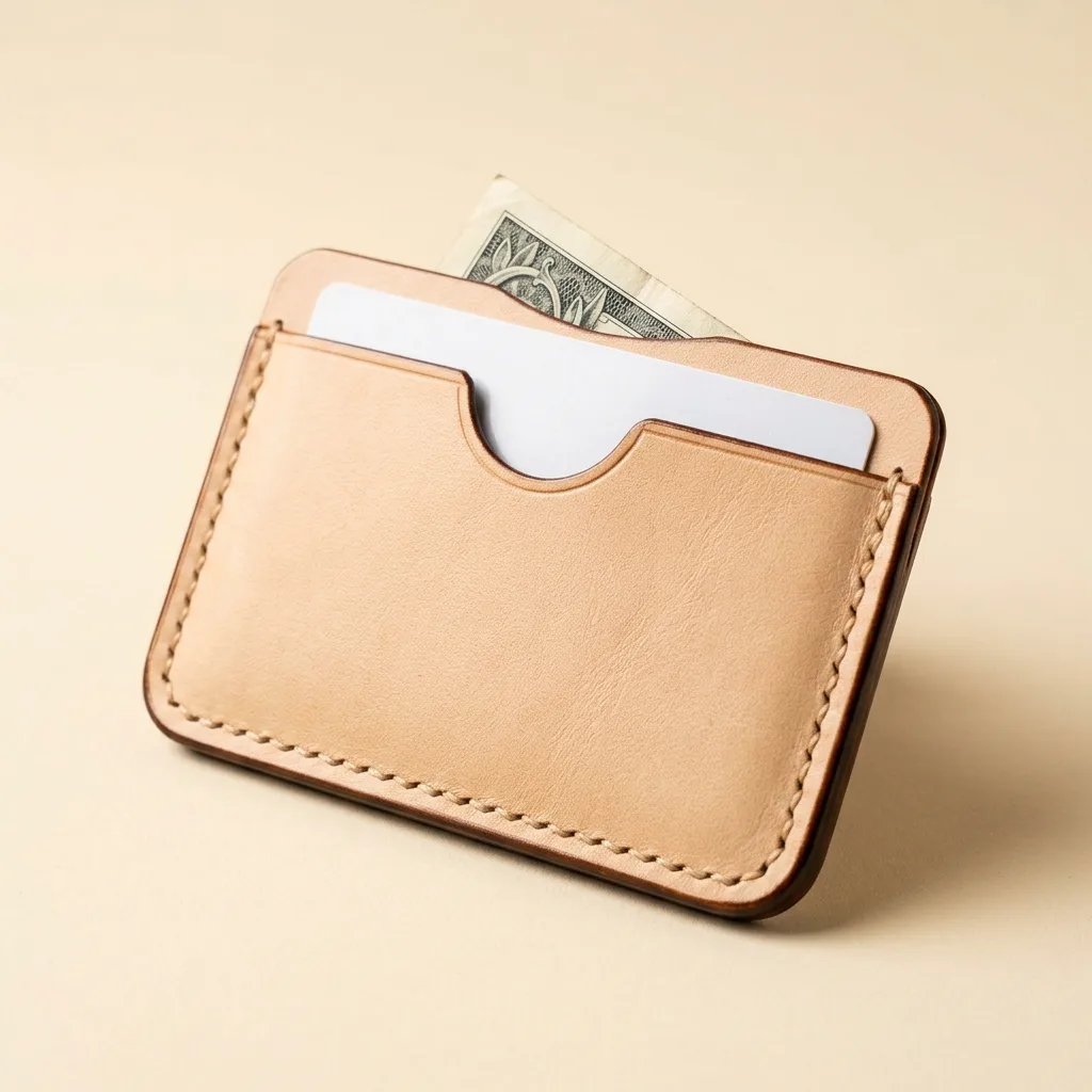 Cardholder slim — Naturalna
