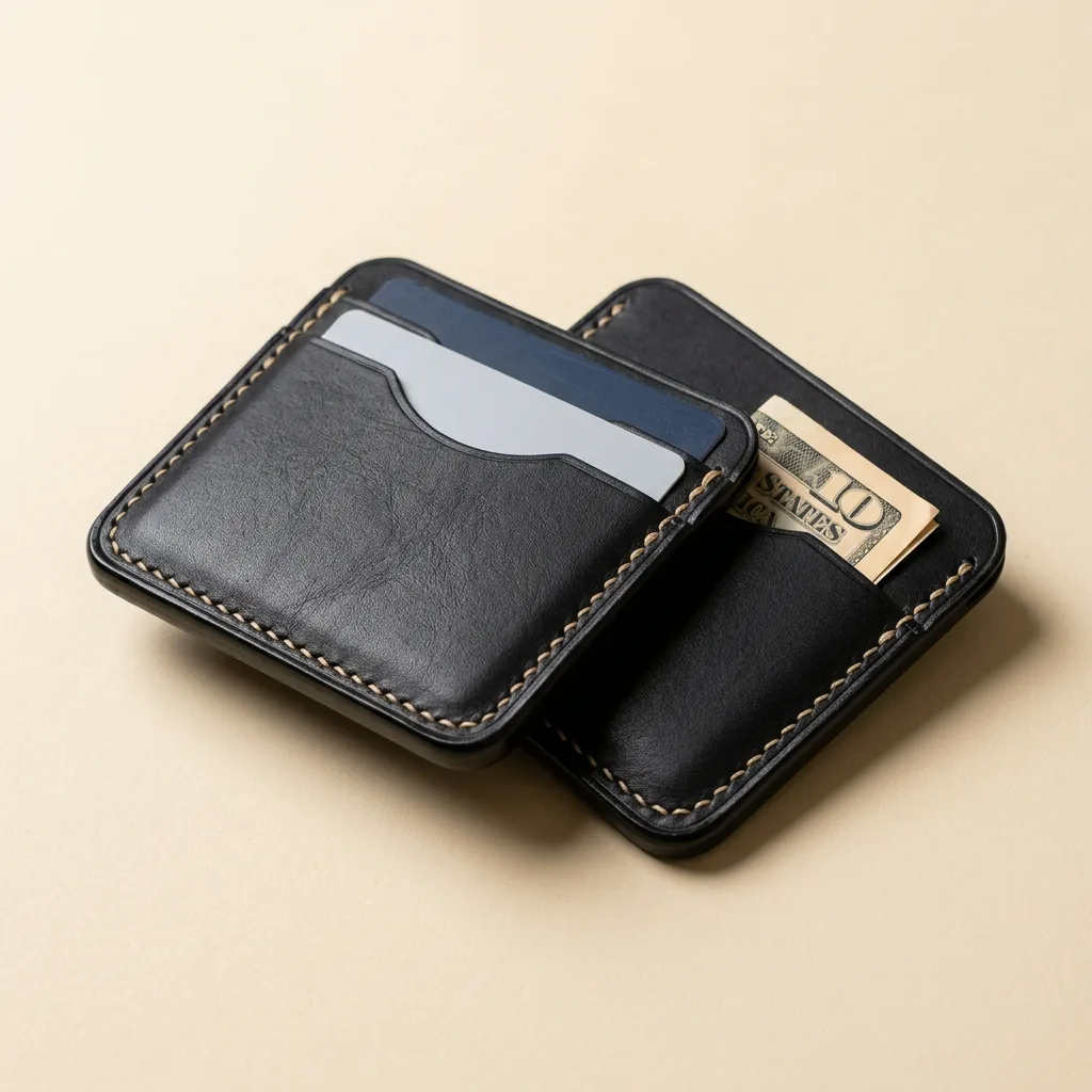 Cardholder minimalistyczny — Czarna