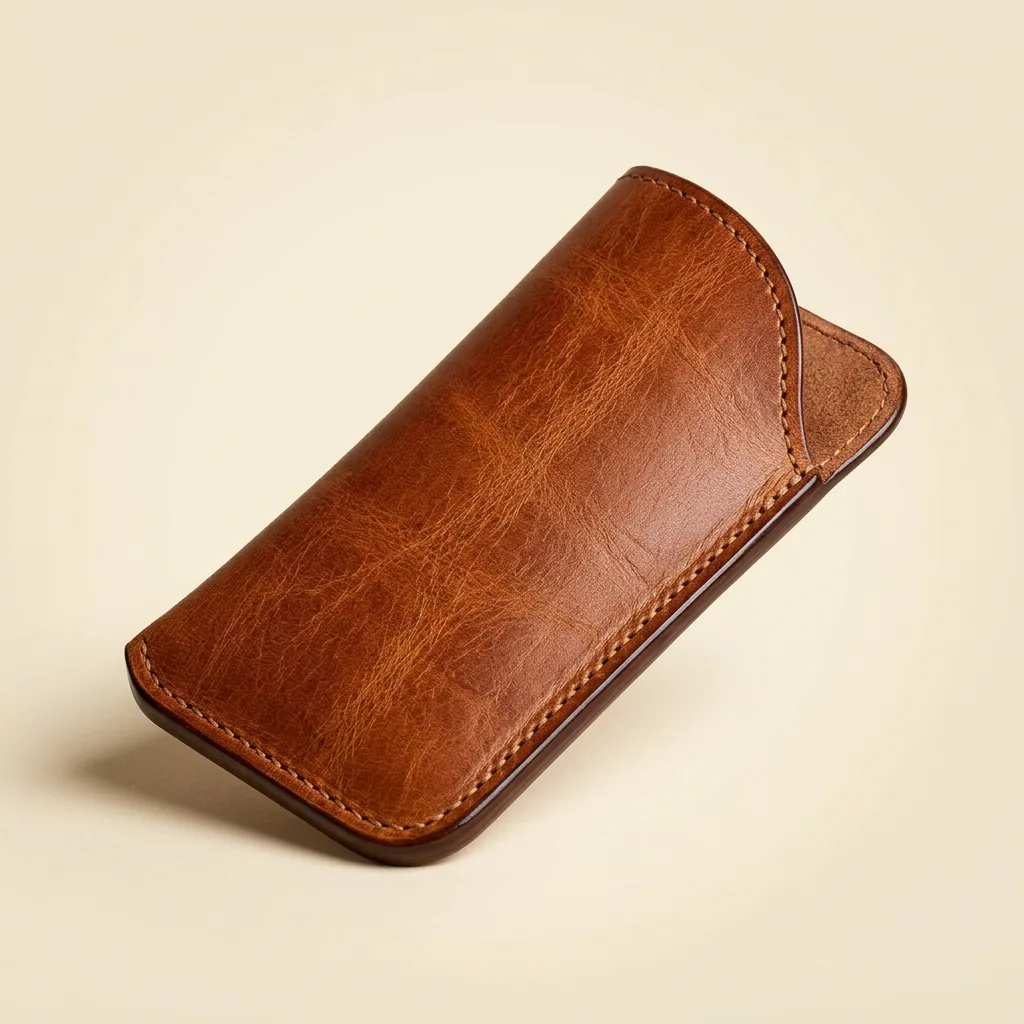 Etui na okulary — Koniak