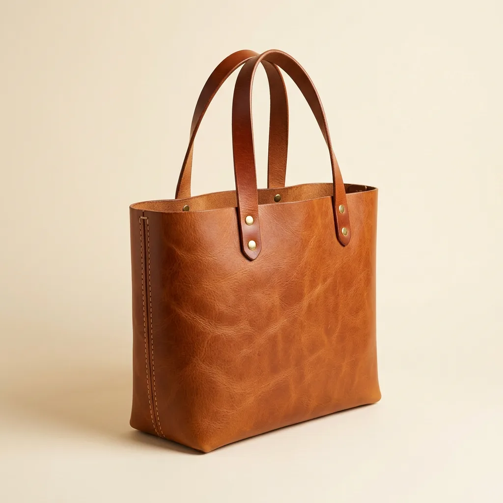 Torba tote — Koniak